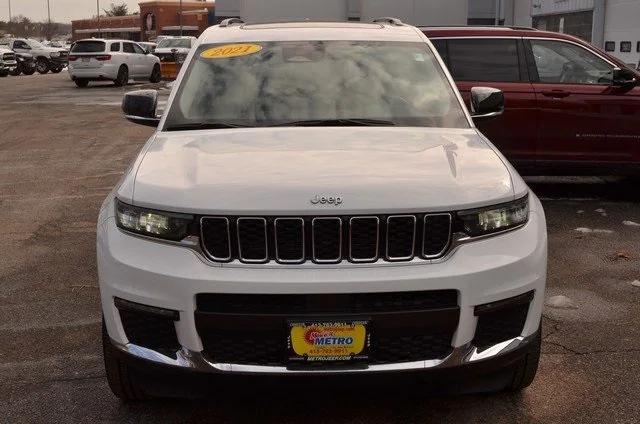 used 2021 Jeep Grand Cherokee L car, priced at $29,987