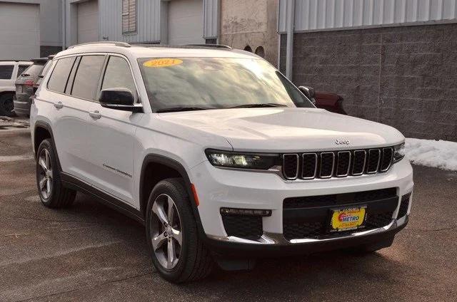 used 2021 Jeep Grand Cherokee L car, priced at $29,987