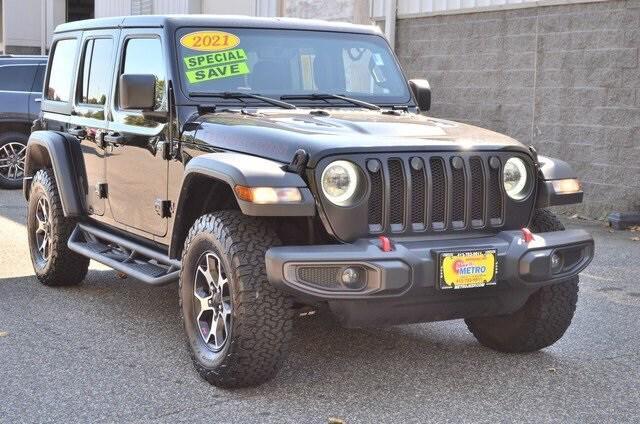 used 2021 Jeep Wrangler Unlimited car, priced at $35,987