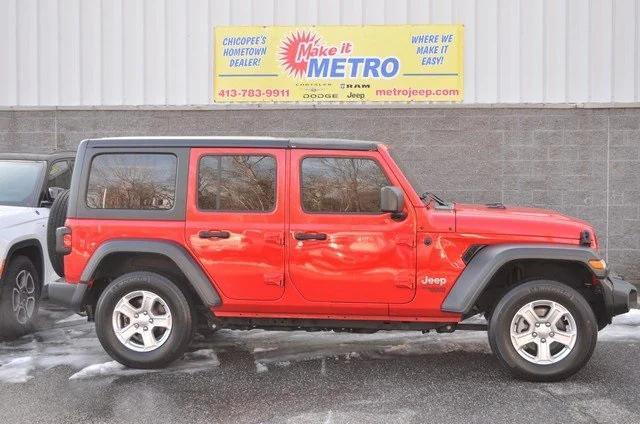 used 2020 Jeep Wrangler Unlimited car, priced at $27,987