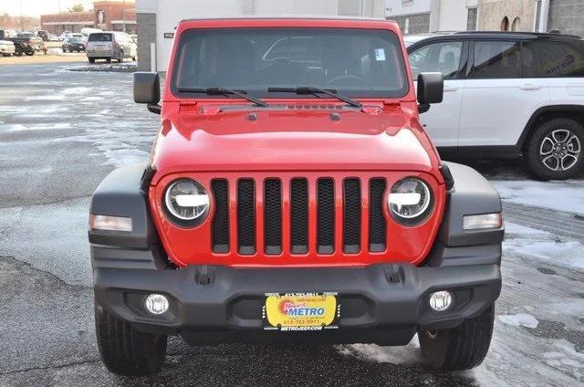 used 2020 Jeep Wrangler Unlimited car, priced at $27,987