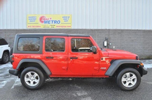 used 2020 Jeep Wrangler Unlimited car, priced at $27,987