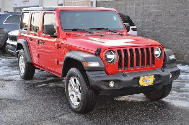 used 2020 Jeep Wrangler Unlimited car, priced at $27,987