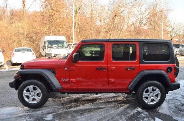 used 2020 Jeep Wrangler Unlimited car, priced at $27,987