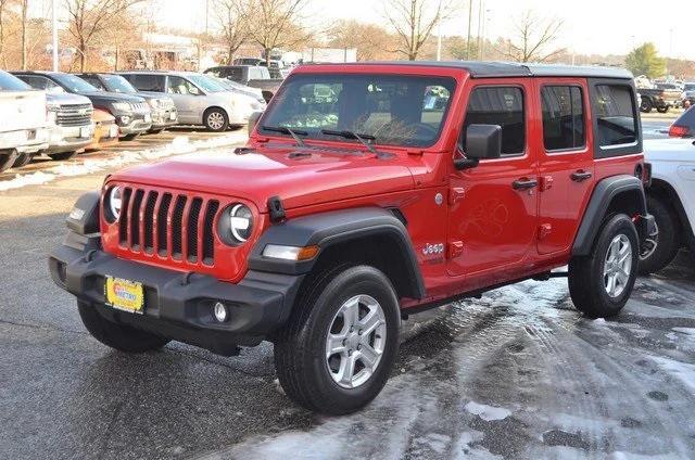 used 2020 Jeep Wrangler Unlimited car, priced at $27,987