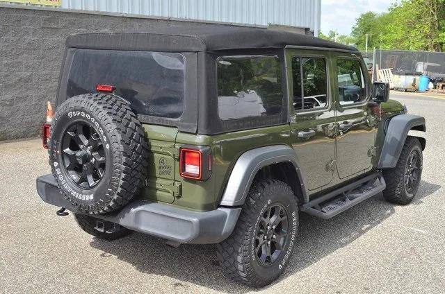 used 2021 Jeep Wrangler car, priced at $32,987