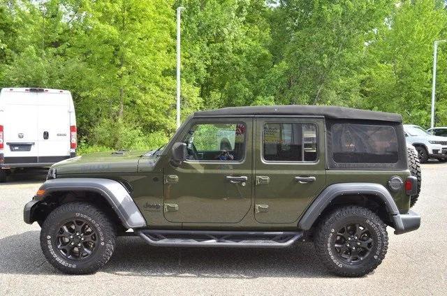 used 2021 Jeep Wrangler car, priced at $32,987