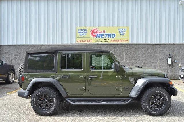 used 2021 Jeep Wrangler car, priced at $32,987