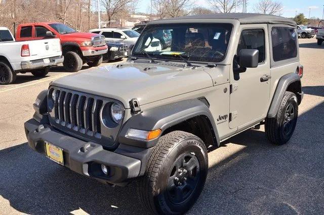 used 2022 Jeep Wrangler car, priced at $25,987