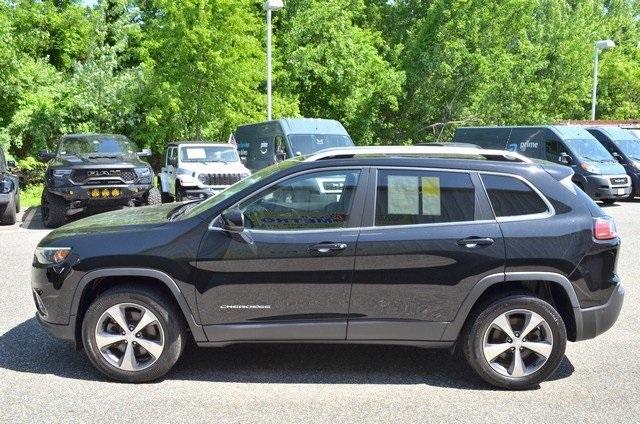used 2021 Jeep Cherokee car, priced at $25,987