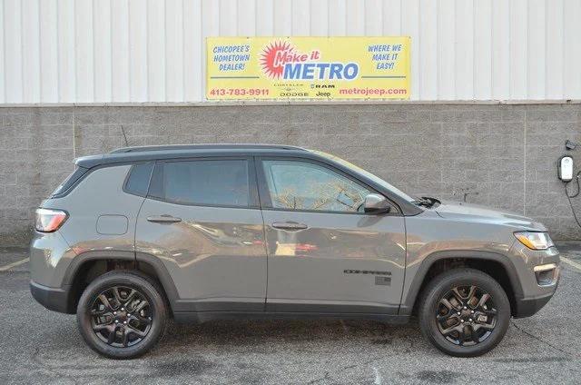 used 2021 Jeep Compass car, priced at $18,987