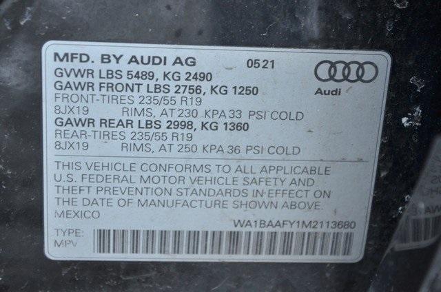 used 2021 Audi Q5 car, priced at $26,787