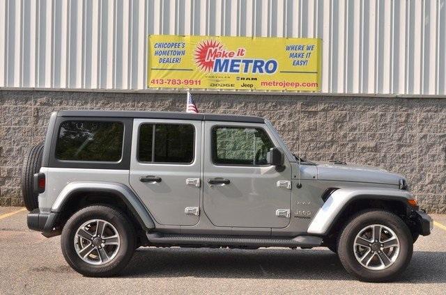 used 2021 Jeep Wrangler Unlimited car, priced at $28,897