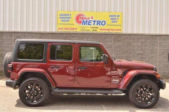 used 2021 Jeep Wrangler Unlimited 4xe car, priced at $38,987