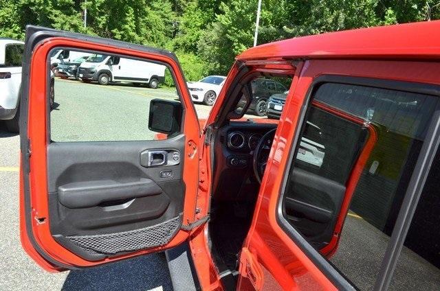 used 2021 Jeep Wrangler Unlimited car, priced at $33,487