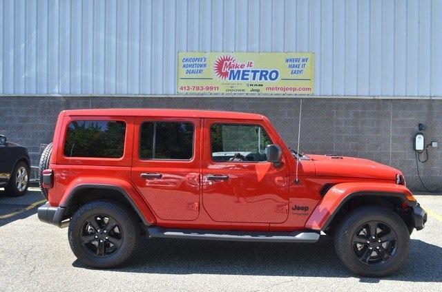 used 2021 Jeep Wrangler Unlimited car, priced at $33,487