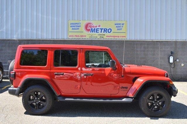 used 2021 Jeep Wrangler Unlimited car, priced at $33,487