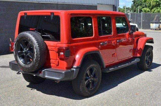 used 2021 Jeep Wrangler Unlimited car, priced at $33,487