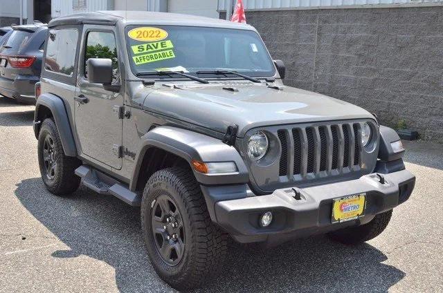 used 2022 Jeep Wrangler car, priced at $26,987