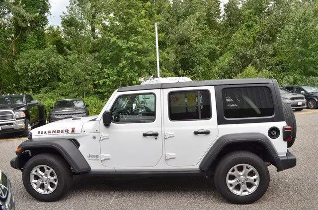 used 2021 Jeep Wrangler Unlimited car, priced at $34,987