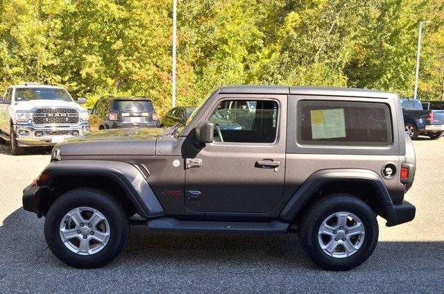 used 2021 Jeep Wrangler car, priced at $26,487