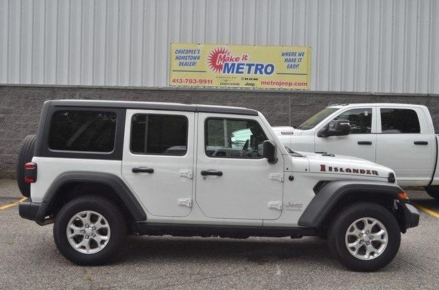 used 2021 Jeep Wrangler Unlimited car, priced at $29,987