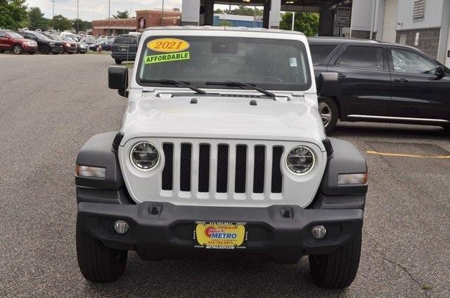 used 2021 Jeep Wrangler Unlimited car, priced at $29,987