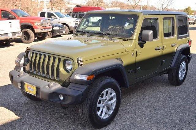 used 2023 Jeep Wrangler car, priced at $31,987