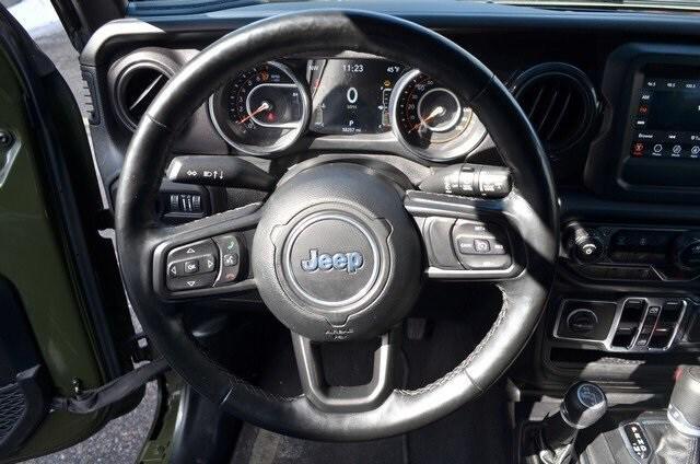 used 2021 Jeep Wrangler Unlimited car, priced at $30,987