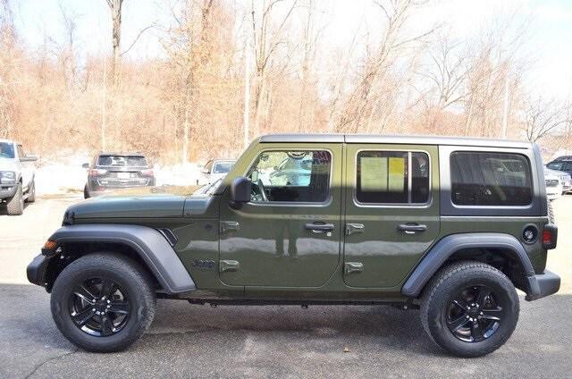 used 2021 Jeep Wrangler Unlimited car, priced at $30,987