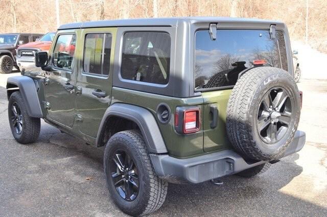 used 2021 Jeep Wrangler Unlimited car, priced at $30,987