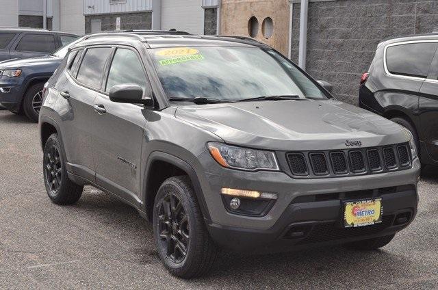 used 2021 Jeep Compass car, priced at $19,987