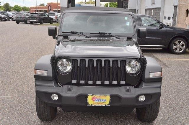 used 2021 Jeep Wrangler Unlimited car, priced at $34,987