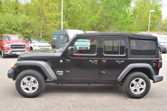 used 2021 Jeep Wrangler Unlimited car, priced at $34,987