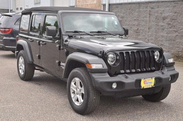 used 2021 Jeep Wrangler Unlimited car, priced at $34,987