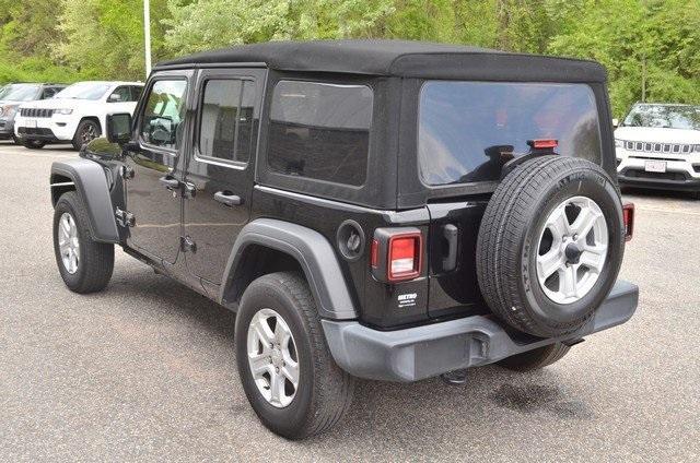 used 2021 Jeep Wrangler Unlimited car, priced at $34,987