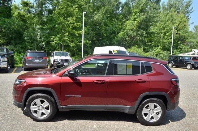 used 2022 Jeep Compass car, priced at $21,987