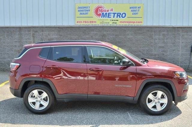 used 2022 Jeep Compass car, priced at $21,987