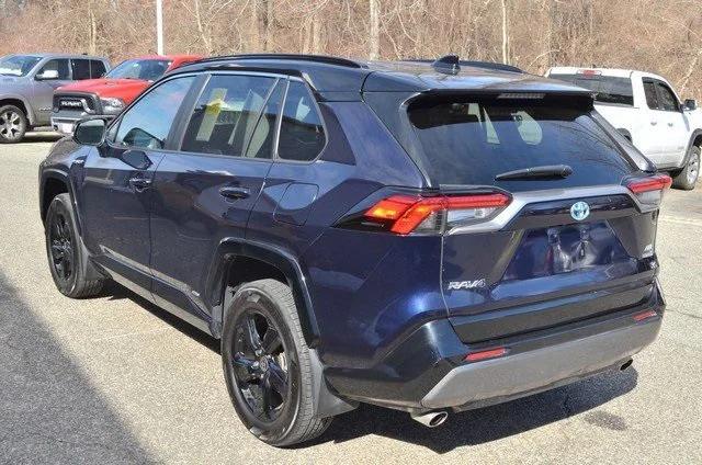 used 2021 Toyota RAV4 Hybrid car, priced at $31,987