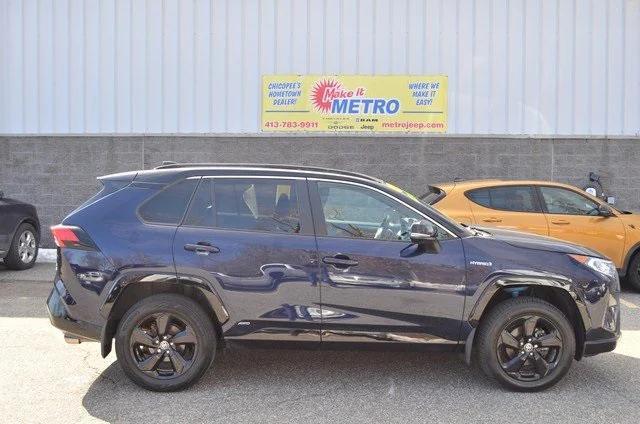 used 2021 Toyota RAV4 Hybrid car, priced at $31,987