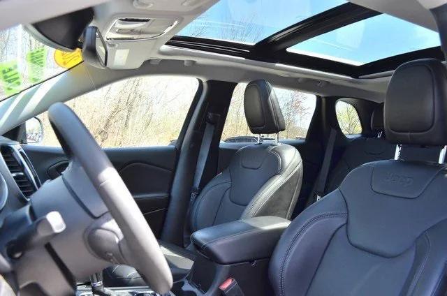 used 2021 Jeep Cherokee car, priced at $25,487