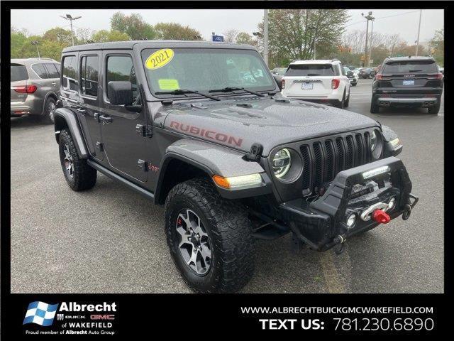 used 2021 Jeep Wrangler Unlimited car, priced at $31,500