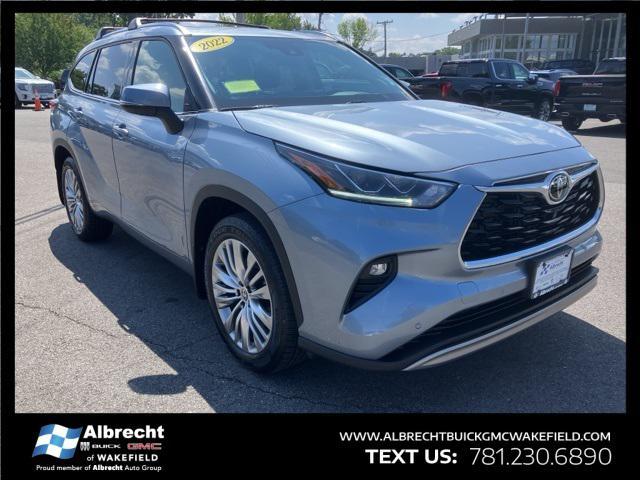 used 2022 Toyota Highlander car, priced at $39,977