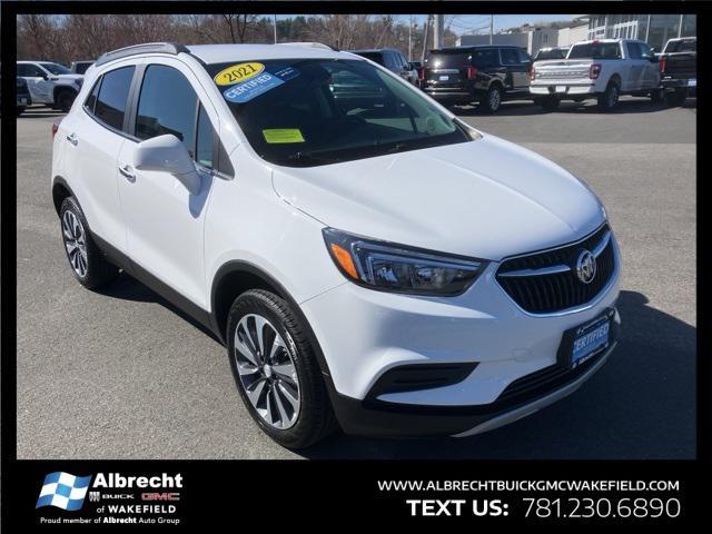 used 2021 Buick Encore car, priced at $19,890
