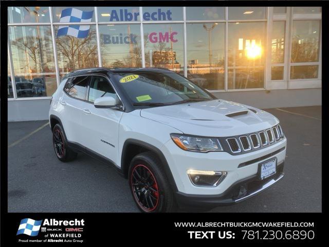 used 2021 Jeep Compass car, priced at $19,990