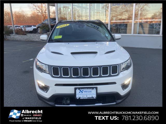 used 2021 Jeep Compass car, priced at $19,990