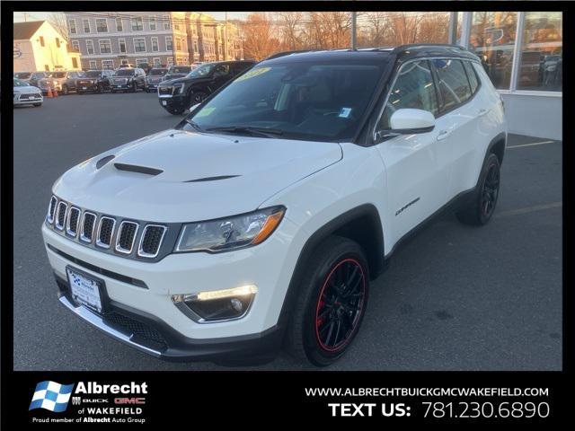 used 2021 Jeep Compass car, priced at $19,990