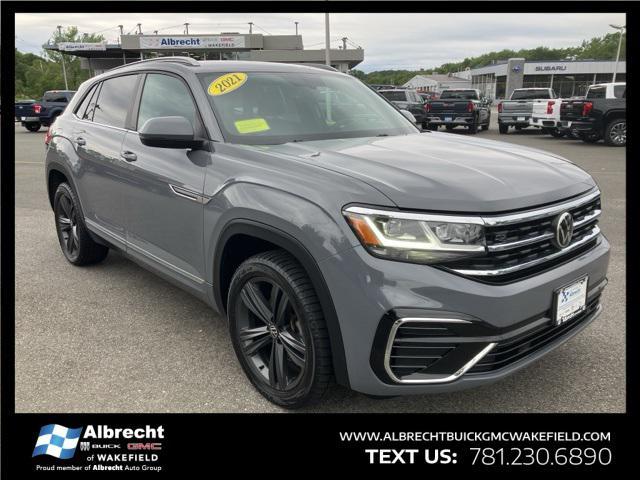 used 2021 Volkswagen Atlas Cross Sport car, priced at $23,444
