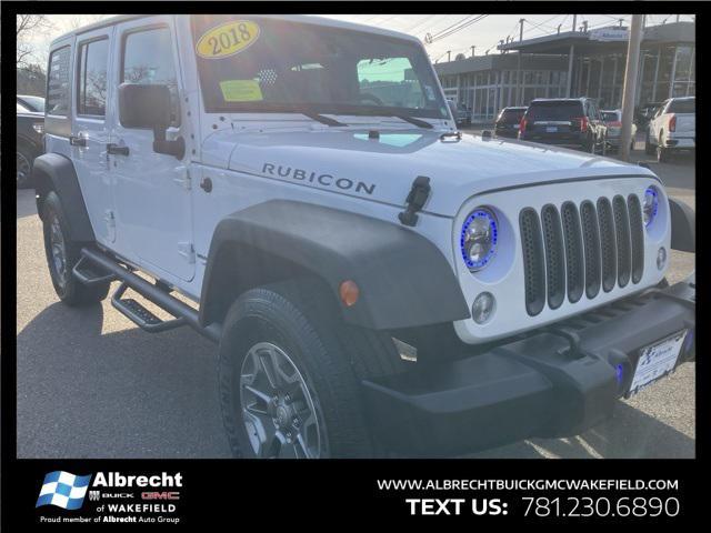 used 2018 Jeep Wrangler JK Unlimited car, priced at $24,975