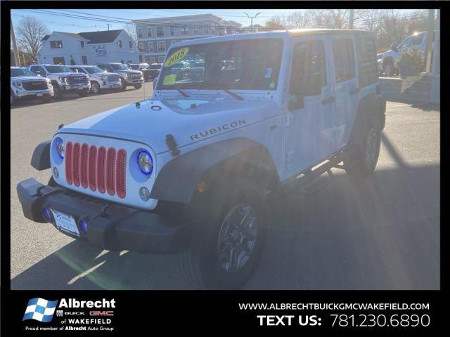 used 2018 Jeep Wrangler JK Unlimited car, priced at $27,740